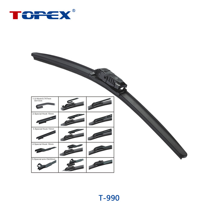 T-990 Multi-fit Flat Wiper BladeMulti-fit Flat Wiper Blade