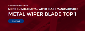 metal wiper blade